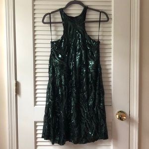 Green Sequin Dress